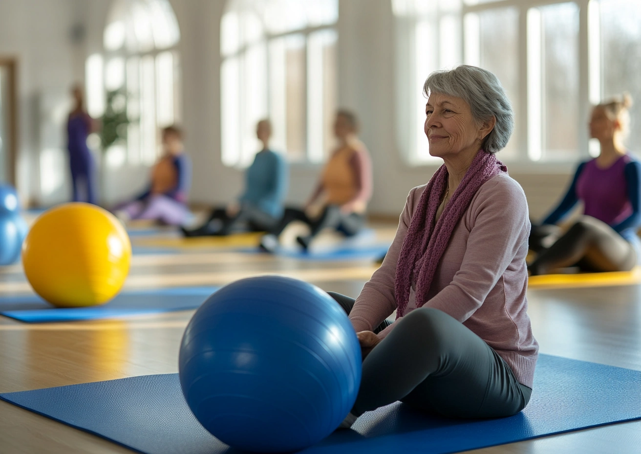М'яка гімнастика для пенсіонерів